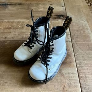 Dr. Martens 1460 White Boots size 8